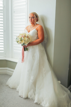 Bride in stunning gown from Bridal Gossip