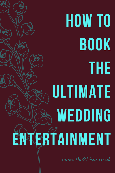 The 2 Lisa's, event and wedding entertainment blog: August 2020.